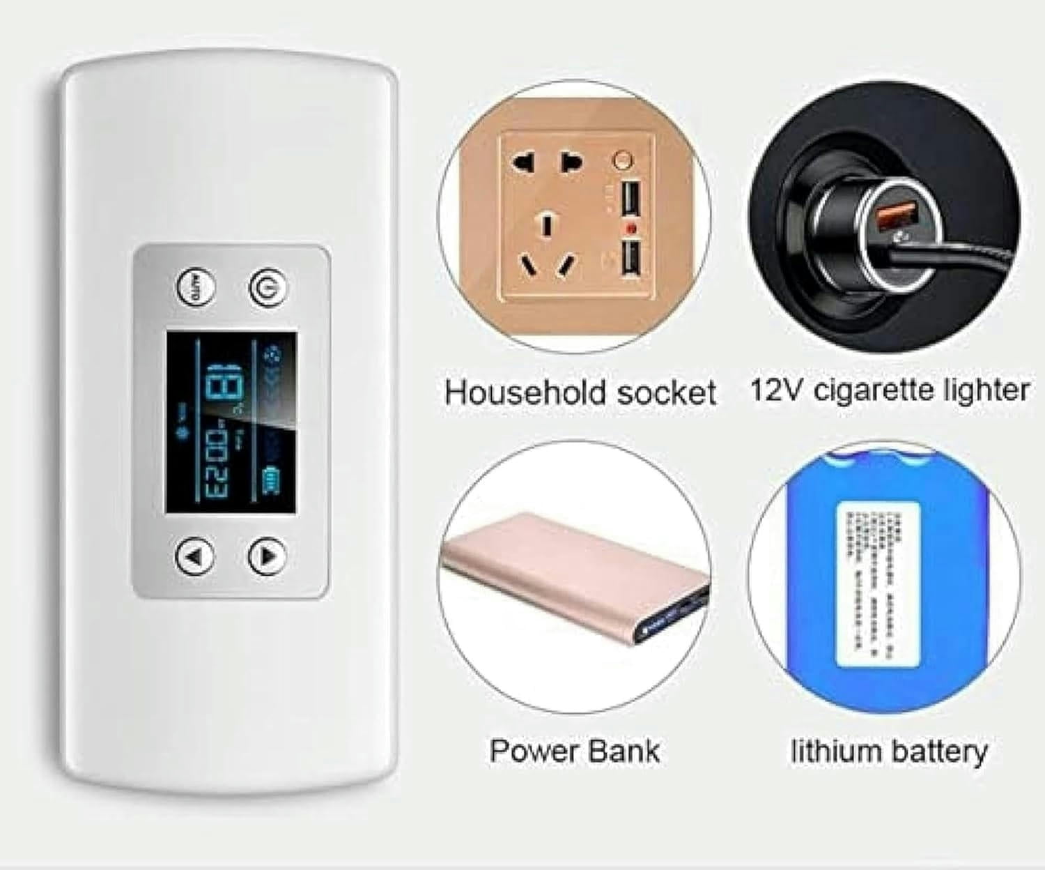 GXCZ Diabetes Mini Refrigerator Insulin Refrigerator Portable Medicine Refrigerator Compact Car Travel Medicine Refrigerator 2-8  Refrigerator