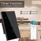 thumbnail image 2 of 1/2/3/4 Gang WiFi Smart Wall Touch Light Switch Glass Panel for Alexa/Google APP, 2 of 5