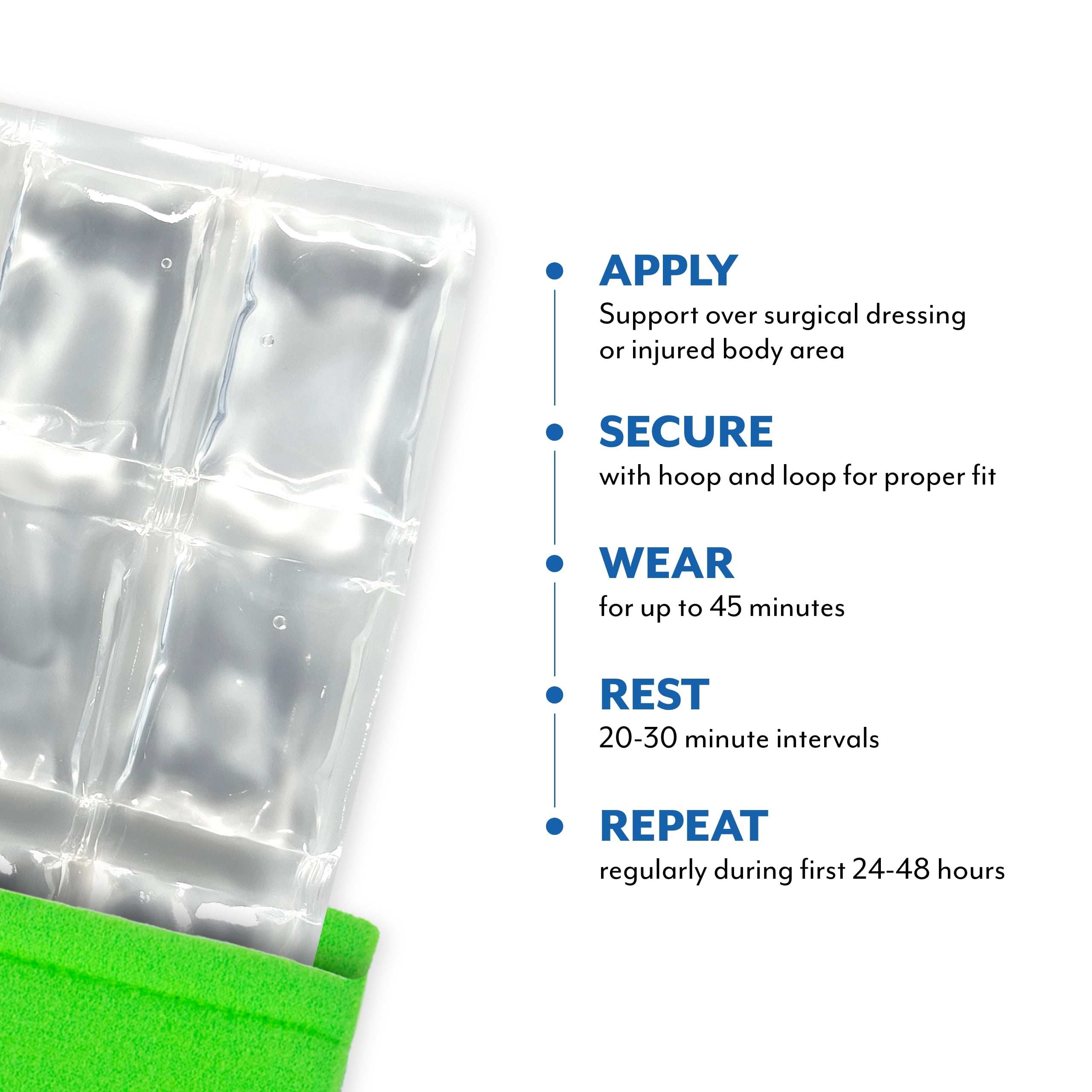 Polar Ice TMJ (Temporo Mandibular Joint) Wrap - Cryotherapy cold therapy pack