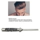 thumbnail image 3 of Peine Para El Cabello Con Aceite, Cuchillo Portátil De Acero Inoxidable Como Navaja Fácil De Limpiar, Peine Con Botón Pulsador Para Hombres, Peluquero De Viaje En Casa, 3 of 7
