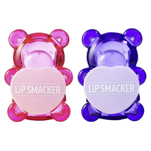Bálsamo Labial Duo Lip Smacker Rosa y Morado para Mujer