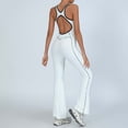 thumbnail image 2 of Women's High Waisted Activewear Jumpsuit - Stretchy Gym/Running/Yoga Romper for Athletic & Casual Wear, 2 of 8
