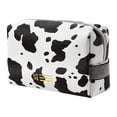 thumbnail image 2 of XMMSWDLA Makeup Bag Waterproof Cosmetic Bag Small Makeup Bags Organizer for Women and Girls with Milk Cow Animal Portable Toiletry Bag Mini Cute style Set Travel Pouch Bags (Cow), 2 of 8