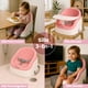 thumbnail image 3 of Bebbly Asiento Elevador para Bebé Booster 3 en 1 Portátil con Bandeja para Comer y Respaldo Ajustable Silla Infantil para Alimentación Viajes Entrenamiento Comedor Bebés de 6 Meses a 3 Años, 3 of 8