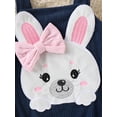 thumbnail image 6 of Bagilaanoe Newborn Baby Girl Easter Rompers Rabbit Print Sleeveless Bodysuits 3M 6M 9M 12M 18M Infant Summer One Piece Jumpsuit, 6 of 9