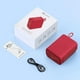 thumbnail image 2 of Bocina Bluetooth 7W Rojo con Sonido Estéreo TWS y USB C para Exteriores y Viajes, 2 of 6
