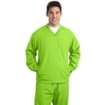 thumbnail image 2 of Sport-Tek Men's Big And Tall Breathable V-Neck Wind Shirt, 2 of 2
