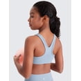 thumbnail image 6 of CRZ YOGA Girls Butterluxe Racerback Sports Bra Yoga Athletic Casual Tops Crop Kids Teen, 6 of 7