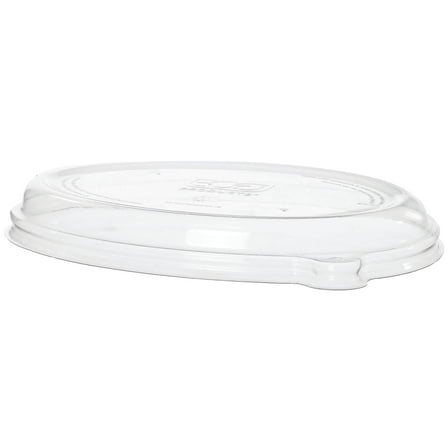 Eco Products EP-SCV32LID-R 24-48oz WorldView Dome RPET Lid for Oval Containers, Clear | 300/Case