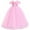 Pink Dress, variant on HAWEE Princess Dress for Girls, Halloween Cosplay Costume Toddler Off the Shoulder Blue Fancy Outfit