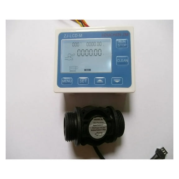 NEW G1" Flow Water Sensor Meter Digital LCD Display Flowmeter ,Quality Material