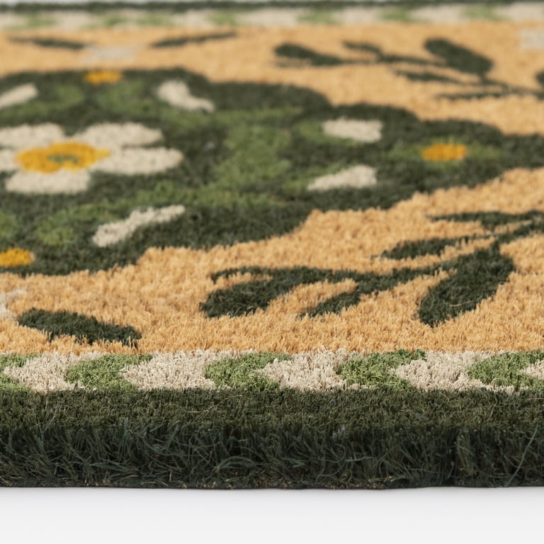 Home Décor Collection Green Persian Outdoor Doormat, 18