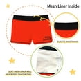 thumbnail image 5 of weVSwe Girls Rash Guard Swimsuit Rare Hem Cuffs Bathing Suit UPF 50+ Protection 2-10 T, 5 of 8