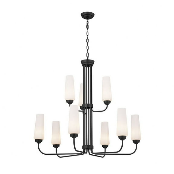 Kichler Lighting - Truby - 9 Light 2-Tier Large Chandelier In Art Deco