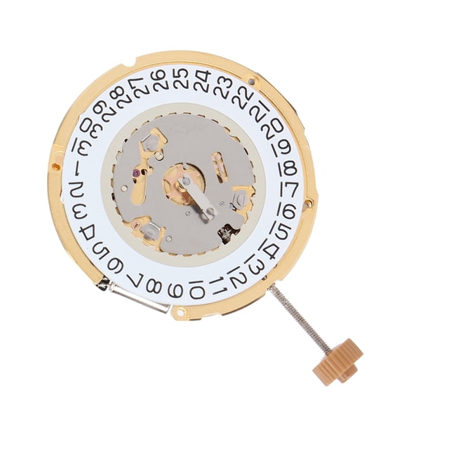 Movimiento de reloj de aleación, movimiento de reloj de cuarzo 6004D Accesorios de reparación de movimiento de reloj Pieza de reparación de movimiento de reloj Rendimiento finamente ajustado