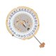 thumbnail image 1 of Pieza de reparación del movimiento del reloj, movimiento del reloj de cuarzo 6004D Pieza de reparación del movimiento del reloj de cuarzo Accesorios de reparación del movimiento del reloj Grado profesional, 1 of 8
