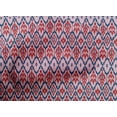 thumbnail image 4 of oneOone Tissu Popeline de Coton Imprimé Géométrique Ikat 1 Yard 42 Pouces de Large, 4 of 4