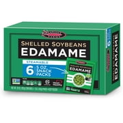 Seapoint Farms Edamame Shelled Soybeans, Net Wt 30 oz (851g), Contains 6-5 oz (142g) packs, 6 Count (Frozen)