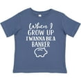 thumbnail image 3 of Inktastic Banker Future Job Boys or Girls Toddler T-Shirt, 3 of 5