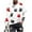 C-Red, variant on Men's Casual Shirts Crew Neck Long Sleeve Printed Pullover Loose Fashionable Street Top L L-Orange