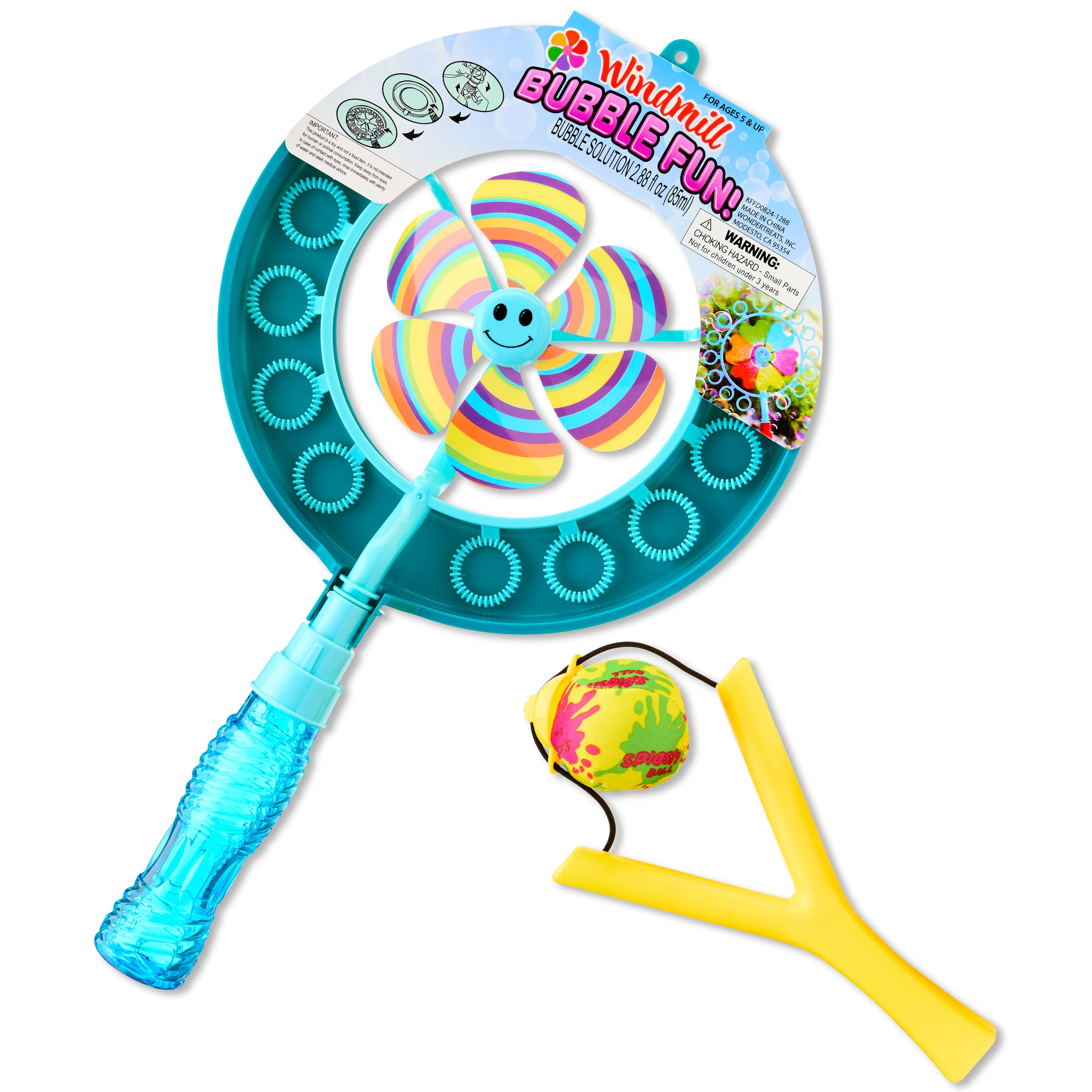 Prefilled Bubble and Chalk Easter Basket Gift Set, by Wondertreats