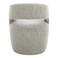 thumbnail image 5 of Moe's Home Collection Barrow 19.25" Polyester Dining Chair in Gray Storm, 5 of 9