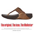 thumbnail image 7 of FitFlop Walkstar Women's Leather Toe Post Sandal in Bronze Size 10, 7 of 7