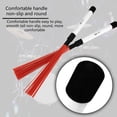 thumbnail image 5 of SIEYIO Snare Brush Jazzes Drum Brushes Professional Nylon Wire Brush Comfortable Handle, 5 of 10