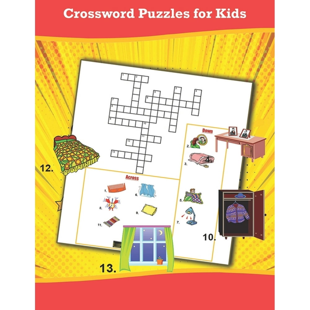 Crossword Puzzles for Smart Kids Ages 8 and up (Paperback) Walmart