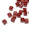 thumbnail image 3 of Esquirla 100pcs 6-sided Game Dice 15mm Dice for Board Games and Teaching Math Brown, 3 of 8