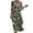Black 12, variant on Karymi Floral Print V Neck Midi Dress, Hollow Out Cutout Trim 3/4 Sleeve Empire Waist Loose Flowy Casual Summer Vacation Sundress Summer Dresses for Women