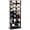 Black, variant on Furnibear 7-Tier Dual Shoe Rack Free Standing Shelves Storage Shelves Concise for Entryway Hallway Closet, Black