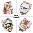 thumbnail image 5 of ALAZA Highland Cattle and Hearts Womens Travel Laptop Backpack Large Daypack Ladies Shoulder Bags S, 5 of 7