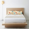 thumbnail image 6 of Yayeee Pillowcase Standard Size Set of 2 Satin Wrinkle Resistant Pillow Case, Beach Pattern, 6 of 7