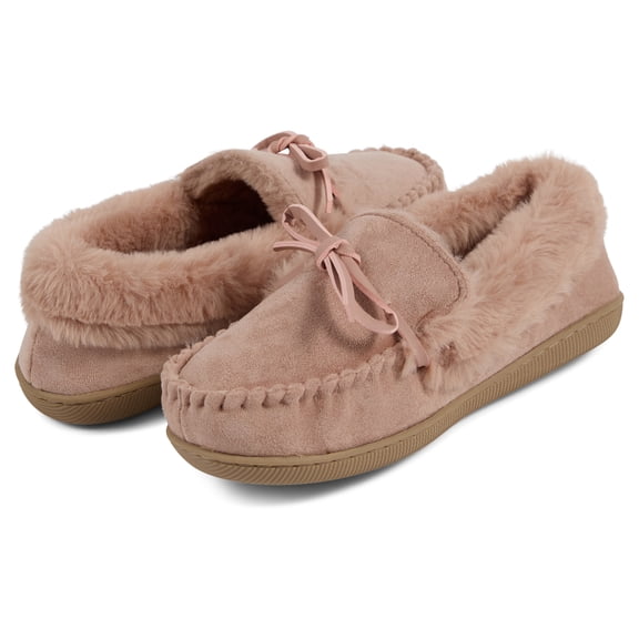Floopi Women’s Microsuede Moccasin Slipper