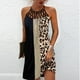 thumbnail image 1 of Vestido Vestido ajustado para mujer Asimétrico ahuecado Impreso Traje diario (Caqui XXL) Ygjytge Caqui T XXL para Mujer, 1 of 8