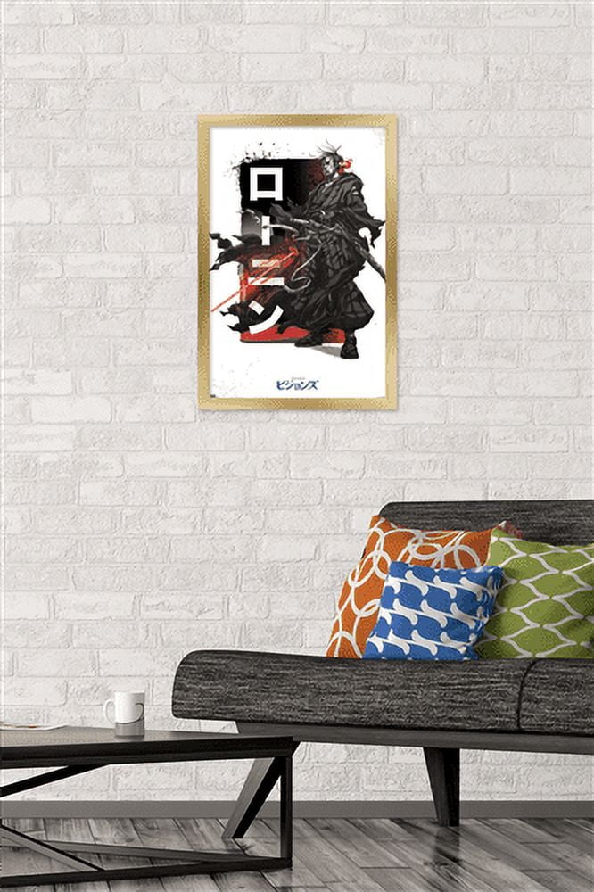 Star Wars: Visions - Saber Wall Poster, 14.725" x 22.375", Framed
