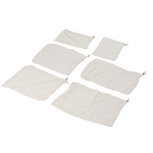 Repeatable Drawstring Bag, Fruit Bag Repeatable Food Filter Bag for Grocery Stores for Toy Storage for Home Kitchen Storage for Shopping in the Farmers Market