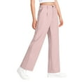 thumbnail image 7 of Coerni Girls' Dress Pants High Waisted Wide Leg Sweatpants Kids Formal Clothes Cute Trendy Western Pant for Teens Trousers, 7 of 7