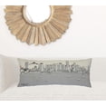 thumbnail image 6 of 35" White Portland Daylight Skyline Lumbar Decorative Pillow, 6 of 6