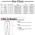 thumbnail image 3 of LLYwey Workout Pants For Women Elastic Waist Women Fashion Solid Pocket Zipper Casual Sports Sweatpants Full Length Pants Capris Yoga Pants With Pockets Long Pant Style H1610 Gray S, 3 of 7