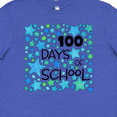 thumbnail image 4 of Inktastic 100 Days of School Stars in Blue Youth T-Shirt, 4 of 5