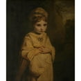 thumbnail image 2 of Sir Joshua Reynolds 12x14 Gold Ornate Wood Frame and Double Matted Museum Art Print Titled - The Strawberry Girl (1772 - 1773), 2 of 4