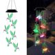 thumbnail image 2 of Luces de viento con forma de colibrí que funcionan con energía solar, decoración colorida para patio y jardín, 2 of 7