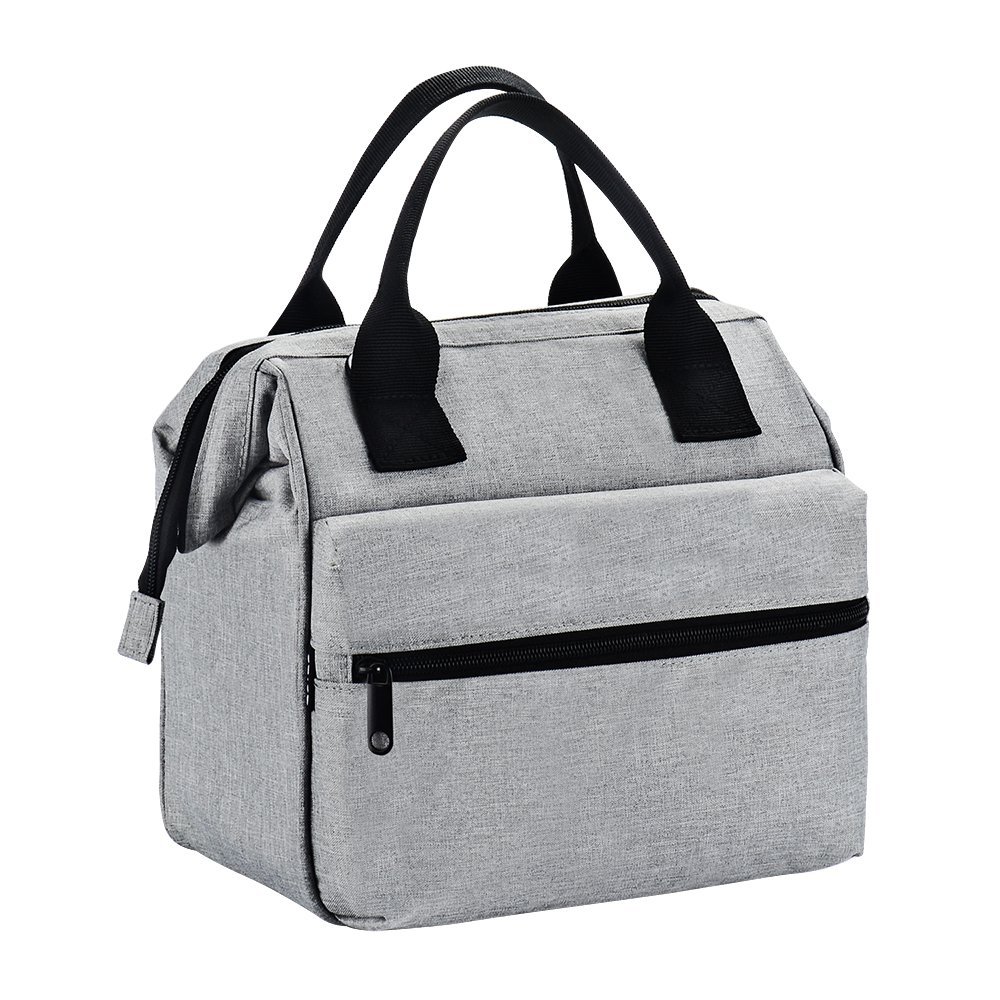Lunch Box Insulated Lunch Bag For Men &Women Meal Prep Lunch Tote Boxes For Kids & AdultsÔºàGreyÔºâ - image 1 of 7