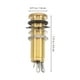 thumbnail image 2 of OULII Conector De Salida Cilíndrico Dorado Para Guitarra Y Bajo Con Jack De 1 4 Pulgadas, 2 of 6
