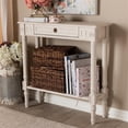 thumbnail image 2 of Baxton Studio Ariella 32" Console Table in Whitewashed, 2 of 12