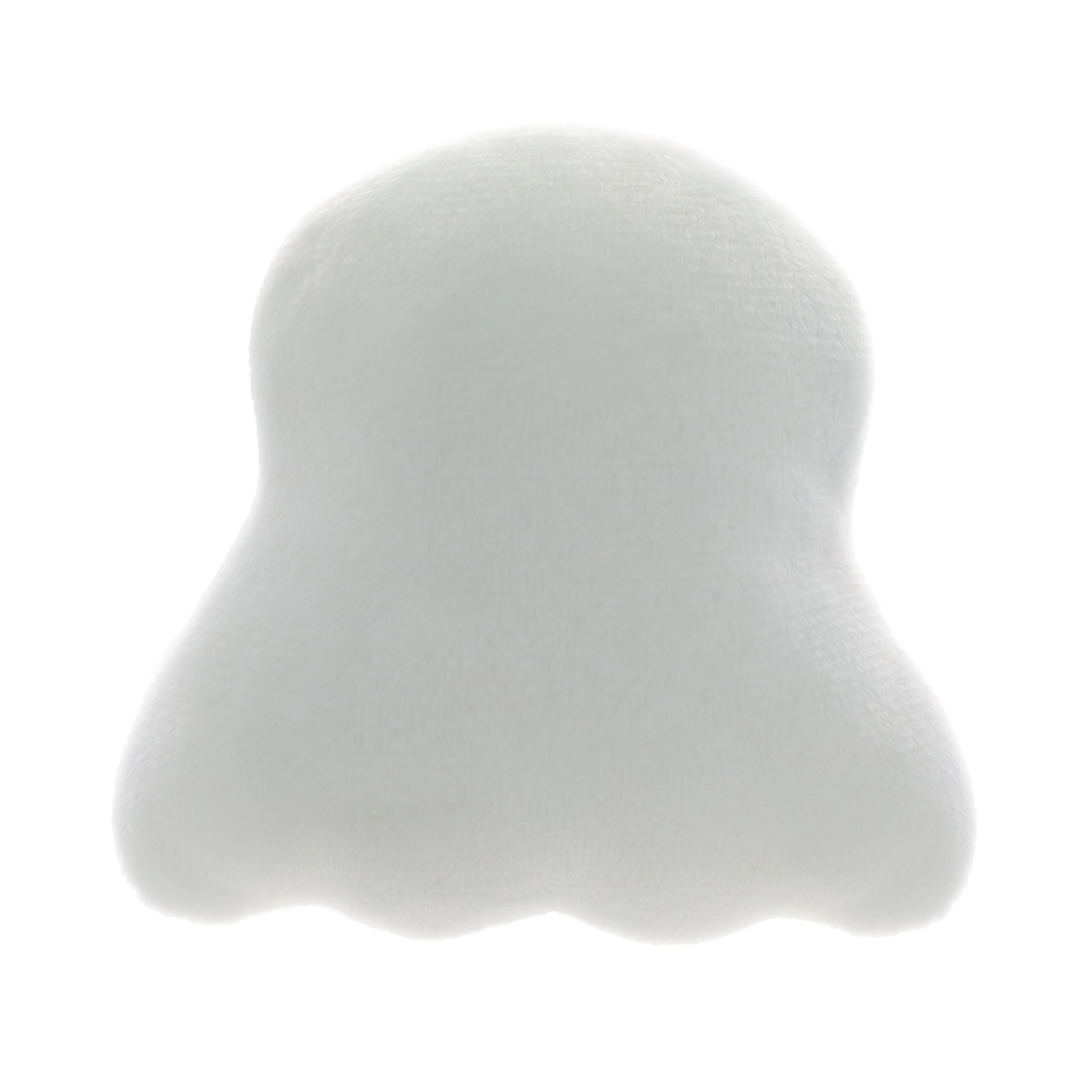 Mini Ghost Plush, Red and White, 3.3", Halloween by Way To Celebrate
