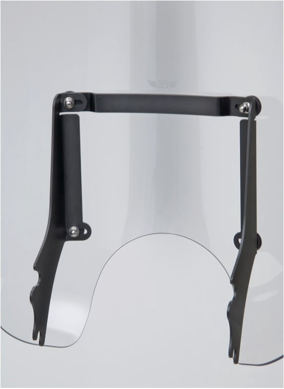National Cycle N21200 Spartan Windshield - 18.50in - Clear