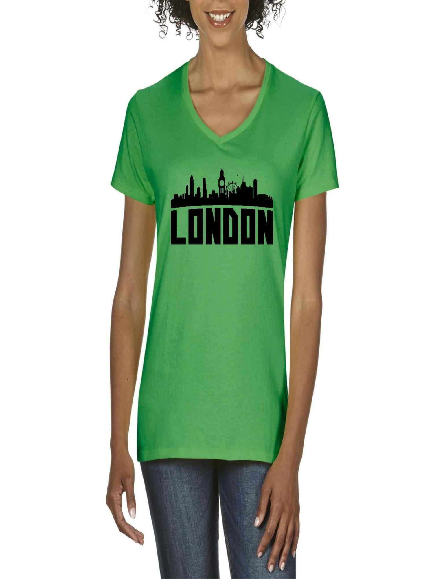 London London V-Neck T-Shirt
